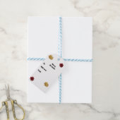 Alligator Weihnachtsbaum-Geschenkmarke Geschenkanhänger (Mit Garn)