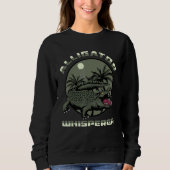 Alligator Whisperer Crocodile Sweatshirt (Vorderseite)