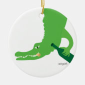 Alligator Wine Ornament (Vorne)