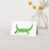 Alligator Wine Platzkarte (Rückseite)