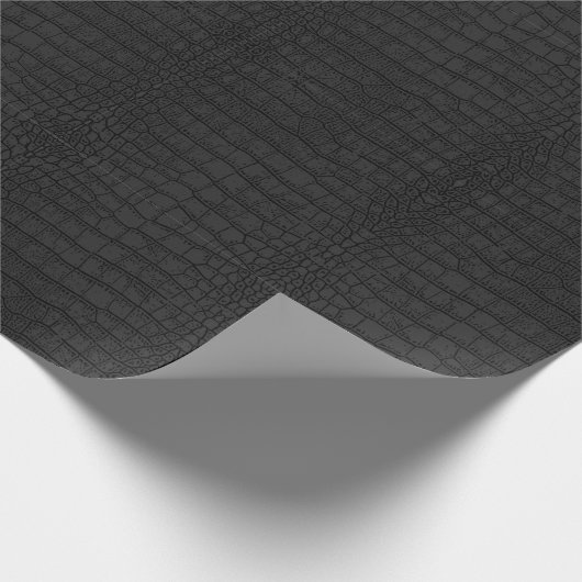 Alligator-Wrapping-Papier Geschenkpapier (Ecke)