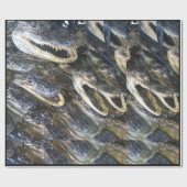 Alligator-Wrapping-Papier Geschenkpapier (Flach)