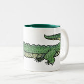 Alligator Zweifarbige Tasse (VorderseiteRechts)