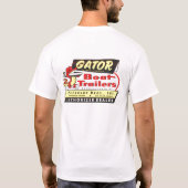 Alligatoranhänger-T-Shirt T-Shirt (Rückseite)