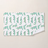 Alligatoren Badhandtuch Set (Handtuch)