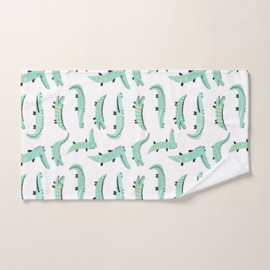 Alligatoren Badhandtuch Set (Handtuch)