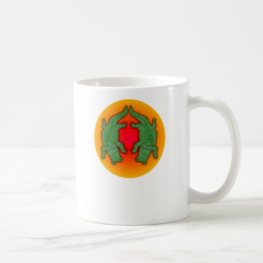 Alligatoren Kaffeetasse (Rechts)