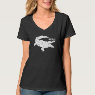Alligatoren Krokodile Reptilien Puppe für Herpetol T-Shirt