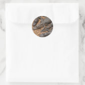 Alligatoren Runder Aufkleber (Tasche)