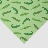 Alligatoren Seidenpapier (Ausschnitt)