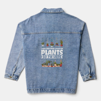 Alligatoren sind immer der perfekte Antwort-Alliga Jeansjacke