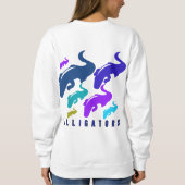 Alligatoren Sweatshirt (Rückseite)