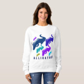 Alligatoren Sweatshirt (Vorne ganz)