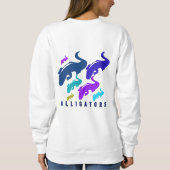 Alligatoren Sweatshirt (Rückseite)