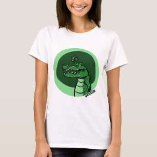 Alligatorengrün T-Shirt