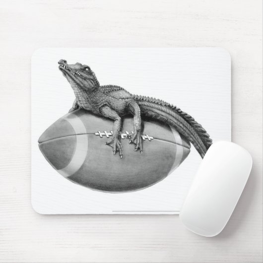 Alligatorfußball Mousepad (Mit Mouse)