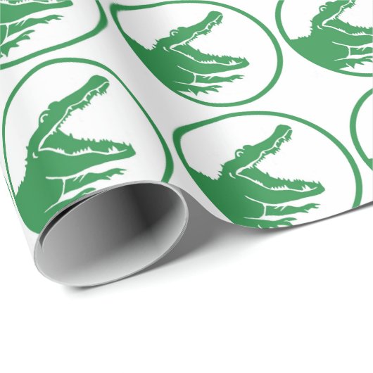Alligatorgeschenkverpackung Geschenkpapier (Rolleneckpunkt)