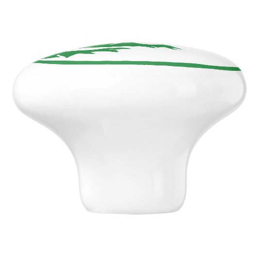 Alligatorgriff/-zug Keramikknauf (Seitenansicht)