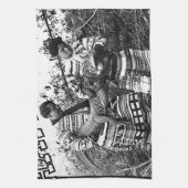 Alligatorhater-Jagd-Shirt Handtuch (Vertikal)