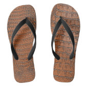 ALLIGATORhaut Badesandalen (Fußbett)