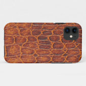 Alligatorhaut Iphone Fall Case-Mate iPhone Hülle (Rückseite (Horizontal))