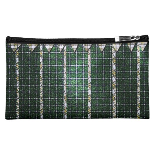 Alligatorhaut-Tasche Kosmetiktasche (Vorderseite)