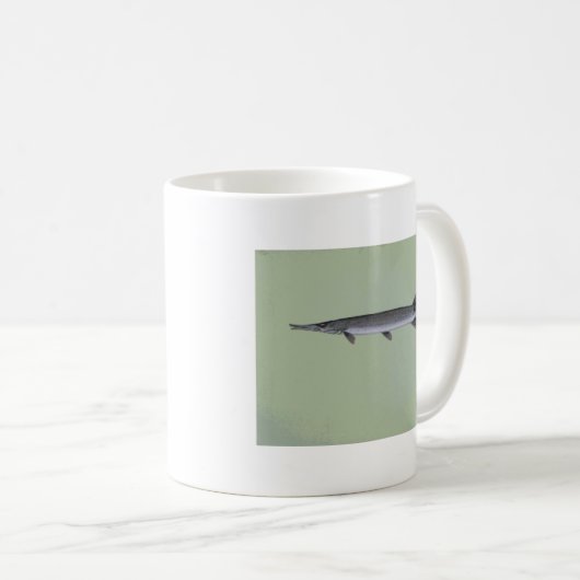 Alligatorkaimanfisch Kaffeetasse (VorderseiteRechts)