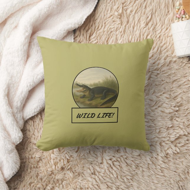 Alligatorkissen Kissen (Decke)