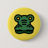 Alligatorknopf Button (Vorderseite)