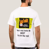 Alligatorland-Flügel-Soße T-Shirt (Rückseite)