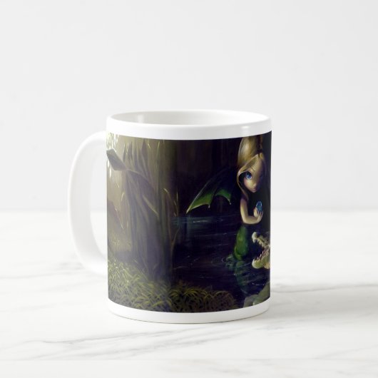 "Alligatormagie-" Tasse (Vorderseite Links)