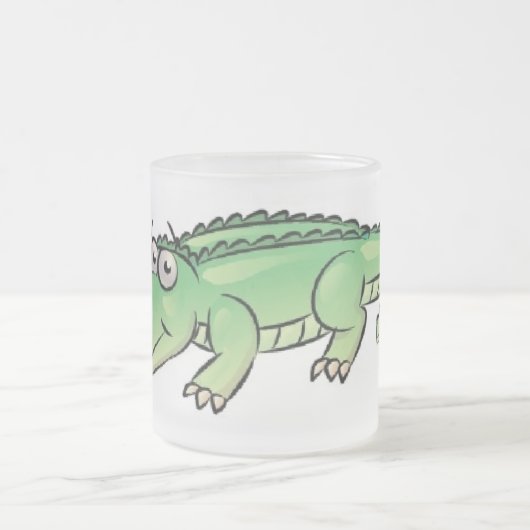 Alligatormattierte Tasse (Mittel)