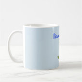 Alligatorniedlicher individueller Name Kaffeetasse (Links)