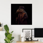 Alligatorposter Poster (Heimbüro)