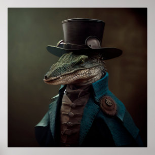 Alligatorposter Poster