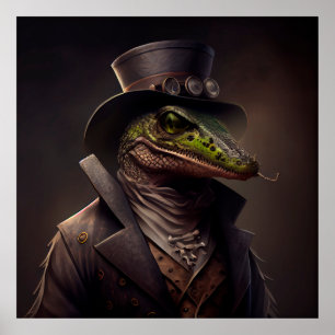 Alligatorposter Poster