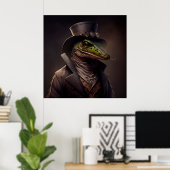 Alligatorposter Poster (Heimbüro)