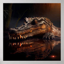 Alligatorposter
