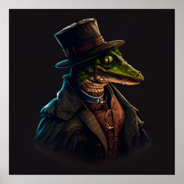 Alligatorposter Poster