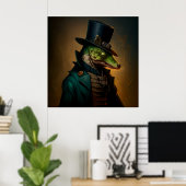 Alligatorposter Poster (Heimbüro)