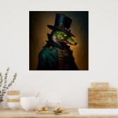 Alligatorposter Poster (Küche)