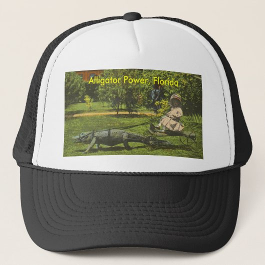 AlligatorPower, Florida Truckerkappe (Vorderseite)