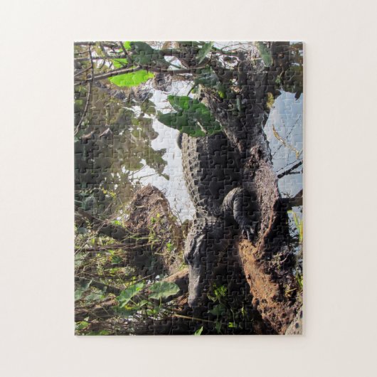 Alligatorpuzzle Puzzle (Vertikal)