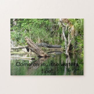 Alligatorpuzzlespiel Puzzle