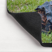 Alligatorreißende Schildkröte Mousepad (Ecke)