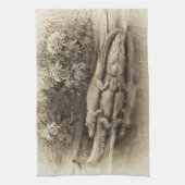 Alligatorrückseiten-Fahrt Küchentuch (Vertikal)