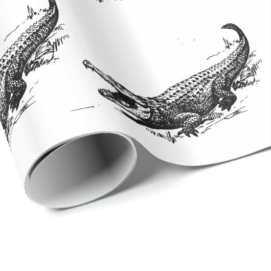 alligators-37912 geschenkpapier (Rolleneckpunkt)