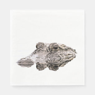 Alligatorservietten Serviette