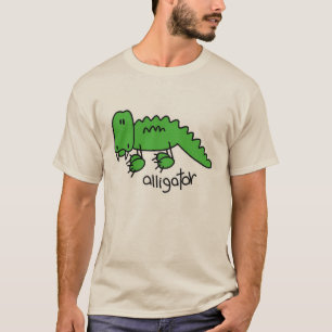 AlligatorStrichmännchen T-Shirt