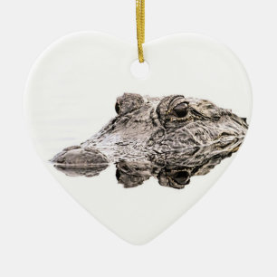 Alligatorverzierung Keramikornament